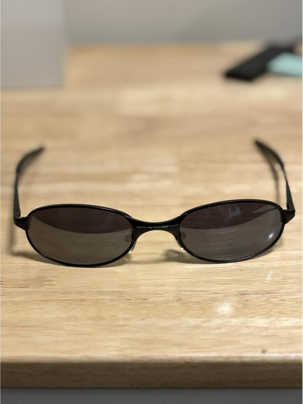 OAKLEY C WIRE DARK CARBON / BLACK IRIDIUM Sunglasses